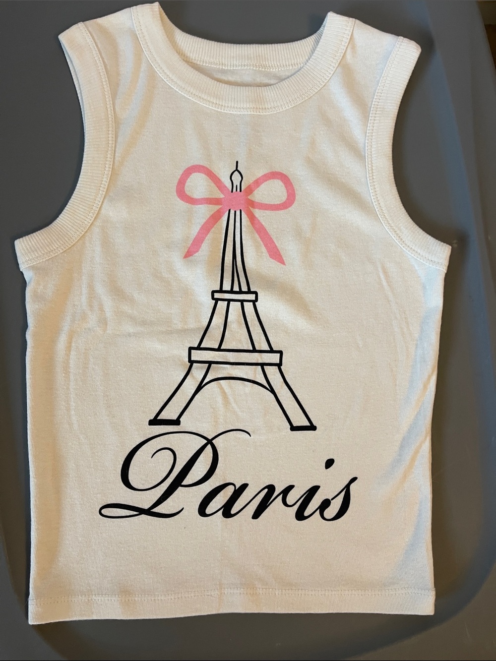 Threads on 9th Paris Eiffel Tank Top XS Juniors NWOT